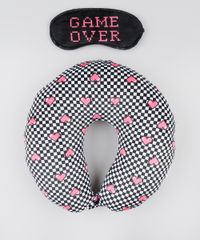 Kit-de-Apoio-de-Pescoco-Estampado-Xadrez---Tapa-Olho-Preto-9518463-Preto_1