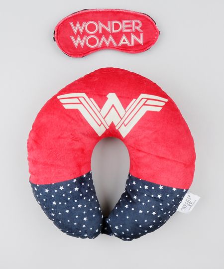 Kit-de-Apoio-de-Pescoco-Mulher-Maravilha---Tapa-Olho-Vermelho-9522190-Vermelho_1