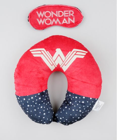Kit-de-Apoio-de-Pescoco-Mulher-Maravilha---Tapa-Olho-Vermelho-9522190-Vermelho_1