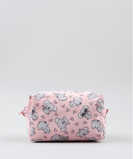 Necessaire-Estampada-Coala-Rosa-9518446-Rosa_1