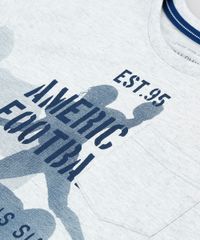 Camiseta-Infantil-Futebol-Americano-com-Bolso-Manga-Curta-Gola-Careca-Cinza-Mescla-Claro-9038315-Cinza_Mescla_Claro_3