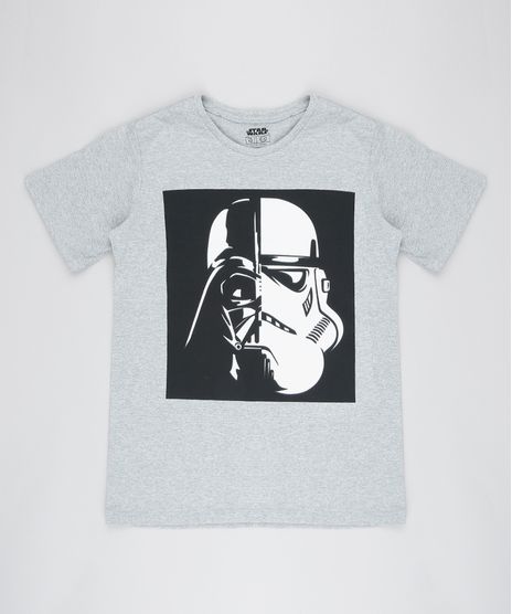 Camiseta-Infantil-Darth-Vader-Manga-Curta-Gola-Careca-Cinza-Mescla-9430600-Cinza_Mescla_1