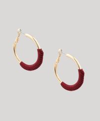 Brinco-Feminino-de-Argola-Revestida-Dourado-9427652-Dourado_1