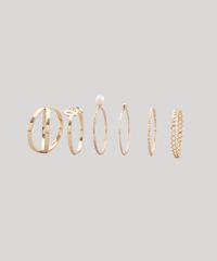 Kit-de-6-Aneis-Feminino-com-Strass-Dourado-9427663-Dourado_1