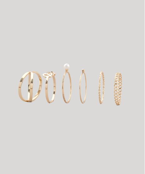 Kit-de-6-Aneis-Feminino-com-Strass-Dourado-9427663-Dourado_1