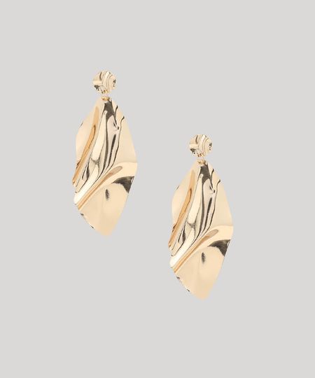 Brinco-Feminino-Texturizado-Dourado-9427658-Dourado_1