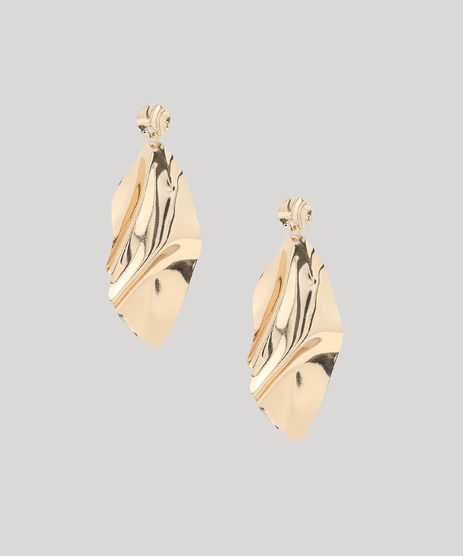 Brinco-Feminino-Texturizado-Dourado-9427658-Dourado_1