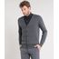 Cardigan-Masculino-Basico-em-Trico-Gola-V-Cinza-Mescla-Escuro-9329777-Cinza_Mescla_Escuro_1