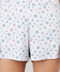 Short-Doll-Feminino-Estampado-com-Renda-Cinza-Mescla-9370807-Cinza_Mescla_4
