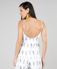 Regata-Feminina-Estampadas-de-Folhas-Etnicas-Branca-9506570-Branco_2