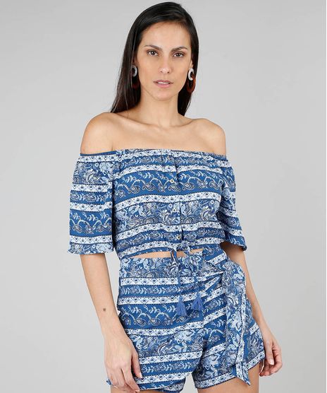 Blusa-Feminina-Cropped-Estampada-Floral-Ombro-a-Ombro-com-Tassel-Azul-Escuro-9506564-Azul_Escuro_1