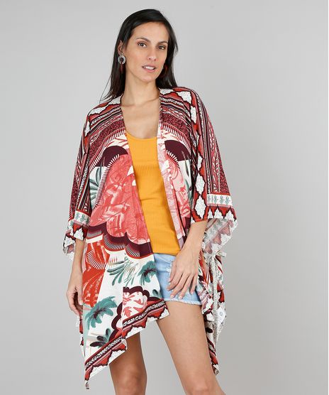 Kimono-Feminino-Amplo-Estampado-Tropical-Coral-9430325-Coral_1