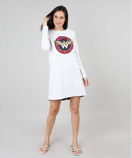 Camisola-Feminina-Mulher-Maravilha-Manga-Longa-Cinza-9547552-Cinza_1