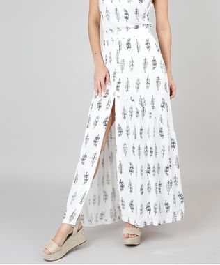 Saia-Longa-Feminina-Com-Estampa-Etnica-Branca-9506567-Branco_1