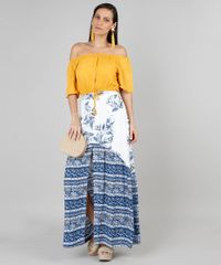Saia-Longa-Feminina-Com-Estampa-Floral-Branca-9506566-Branco_3