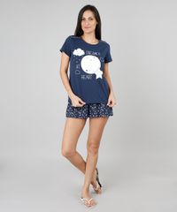Pijama-Feminino--Dreamer-at-heart--Manga-Curta-Azul-Marinho-9513817-Azul_Marinho_1
