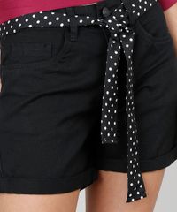Short-Jeans-Feminino-Midi-Com-Cinto-Estampado-Preto-9562943-Preto_4