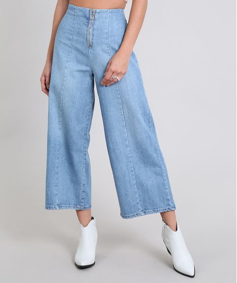 comprar calça pantacourt jeans