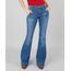 Calca-Jeans-Feminina-Super-Flare-Com-Bolso-Azul-Medio-9537700-Azul_Medio_1