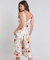 Macacao-Feminino-Pantacourt-Estampado-Floral-Bege-Claro-9505786-Bege_Claro_2