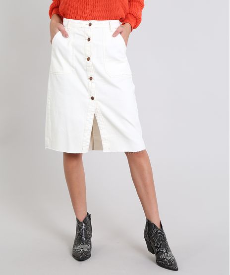 Saia-Feminina-em-Sarja-Midi-com-Fenda-Off-White-9535997-Off_White_1