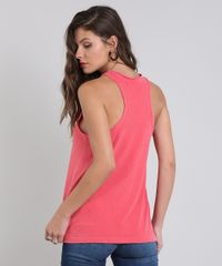 Regata-Feminina-com-Estampa-Flocada-com-Brilho-Coral-9502023-Coral_2