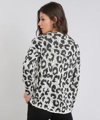 Sueter-Feminino-Mullet-em-Trico-Estampado-Animal-Print-com-Brilho-Kaki-9492614-Kaki_2