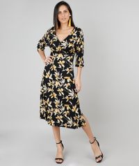 Vestido-Feminino-Midi-Estampado-Floral-Manga-3-4-Preto-9444185-Preto_1 Vestido-Feminino-Midi-Estampado-Floral-Manga-3-4-Preto-9444185-Preto_1