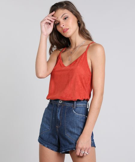 Regata-Feminina-em-Suede-Cobre-9509554-Cobre_1 Regata-Feminina-em-Suede-Cobre-9509554-Cobre_1