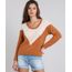Sueter-Feminino-em-Trico-Felpado-Geometrico-Caramelo-9358878-Caramelo_1