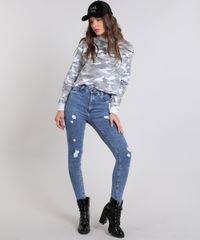 Blusao-Feminino-em-Moletom-Estampado-Camuflagem-Cinza-Mescla-Claro-9506224-Cinza_Mescla_Claro_3