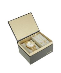 Kit-de-Relogio-Analogico-Lince-Feminino---Colar---Brinco---LRG4340L-C2KX-Dourado-8505936-Dourado_1