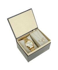 Kit-de-Relogio-Analogico-Lince-Feminino---Colar---Brinco--LRG4319L-C2KX-Dourado-8505960-Dourado_1