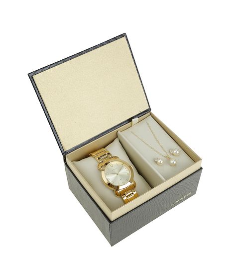 Kit-de-Relogio-Analogico-Lince-Feminino---Colar---Brinco--LRG4319L-C2KX-Dourado-8505960-Dourado_1