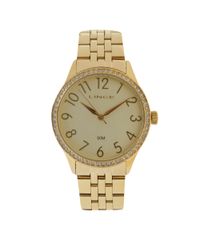 Kit-de-Relogio-Analogico-Lince-Feminino---Colar---Brinco---LRGJ048L-KB49C2KX-Dourado-8523794-Dourado_3