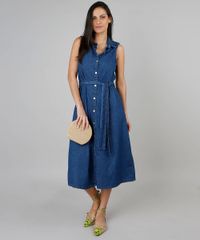 Vestido-Jeans-Feminino-Midi-Sem-Manga-Azul-Escuro-9539279-Azul_Escuro_3