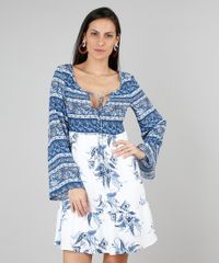 Vestido-Feminino-Estampado-Floral-com-Tassel-Manga-Longa-Sino-Azul-9506577-Azul_1