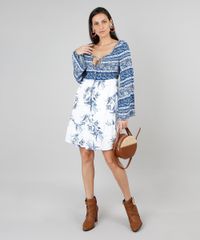 Vestido-Feminino-Estampado-Floral-com-Tassel-Manga-Longa-Sino-Azul-9506577-Azul_3