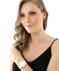 Kit-de-Relogio-Champion-Feminino-Analogico---Colar---Brinco---CH24704H-W-Dourado-8523623-Dourado_2