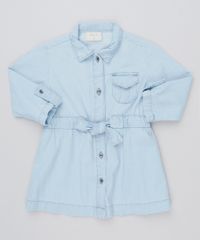 Vestido-Chemise-Infantil-com-Faixa-em-Jeans-Leve-Azul-Claro-9541807-Azul_Claro_1