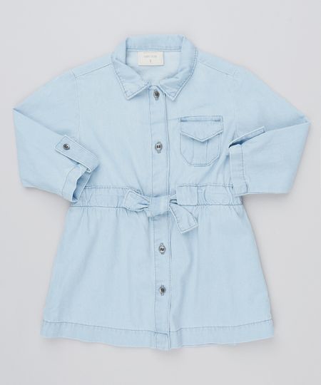 Vestido-Chemise-Infantil-com-Faixa-em-Jeans-Leve-Azul-Claro-9541807-Azul_Claro_1 Vestido-Chemise-Infantil-com-Faixa-em-Jeans-Leve-Azul-Claro-9541807-Azul_Claro_1