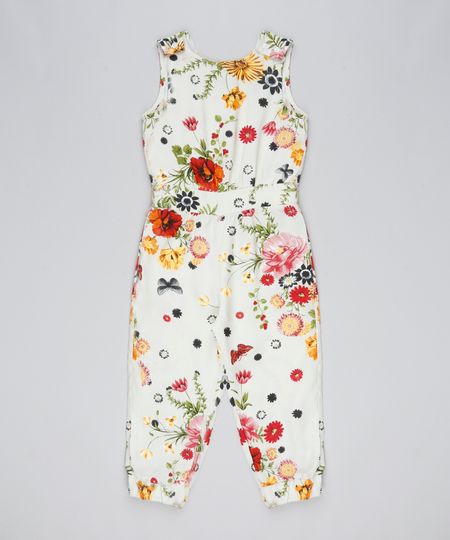 Macacao-Longo-Infantil-Estampado-Floral-Bege-9557784-Bege_1