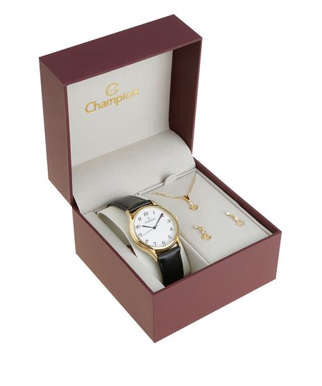 Kit-de-Relogio-Champion-Feminino-Analogico---Colar---Brinco---CH22233M-W-Dourado-8523580-Dourado_1
