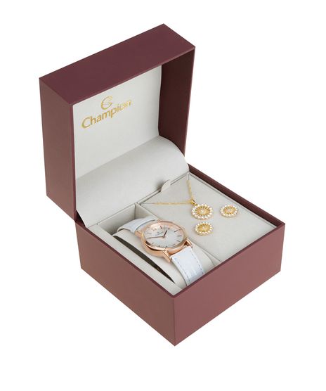 Kit-de-Relogio-Champion-Feminino-Analogico---Colar---Brinco---CH24008S-W-Rose-8523607-Rose_1