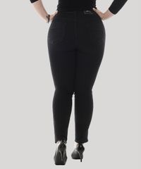 Calca-Jeans-Feminina-Cigarrete-com-Vivo-Metalizado-Plus-Size--Preta-9582676-Preto_2