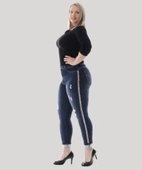 Calca-Cropped-Jeans-Feminina-com-Faixa-Animal-Print-Plus-Size--Azul-Escuro-9582666-Azul_Escuro_3