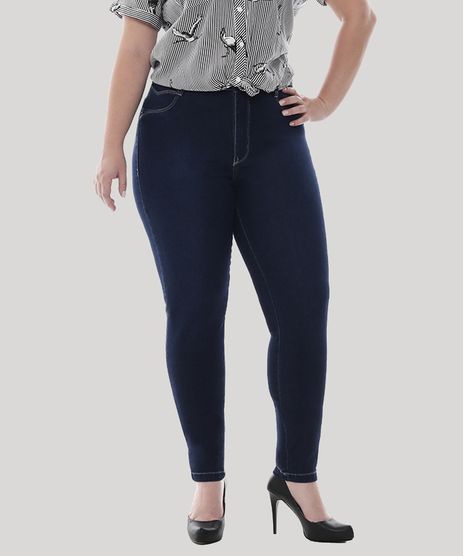 Calca-Jeans-Feminina-Cigarrete-Plus-Size--Azul-Escuro-9582672-Azul_Escuro_1
