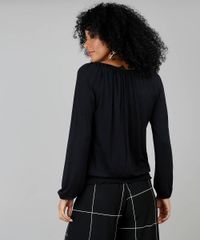 Blusa-Feminina-Malha-Com-Laco-Preta-9509462-Preto_2