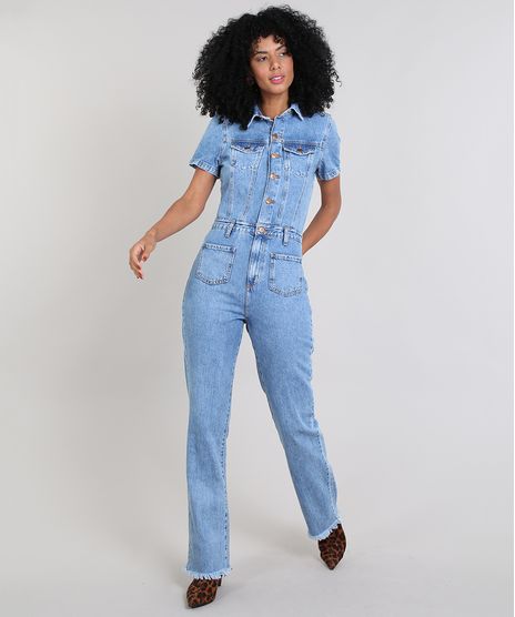 Macacao-Jeans-Feminino-com-Bolsos-e-Botoes-Azul-Medio-9537698-Azul_Medio_1