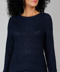 Sueter-Feminino-Canelado-em-Trico-Decote-Redondo-Azul-Marinho-9425841-Azul_Marinho_4